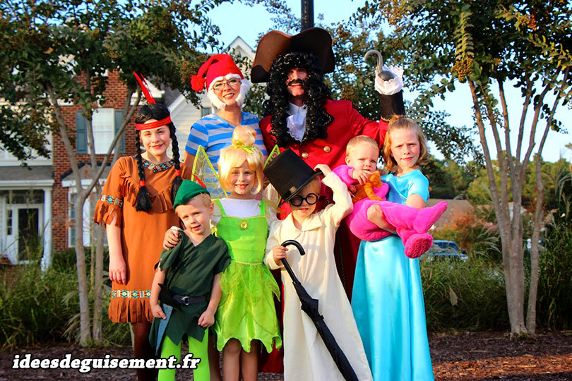 Costume d'Halloween de la Fée Clochette de Disney pour enfants